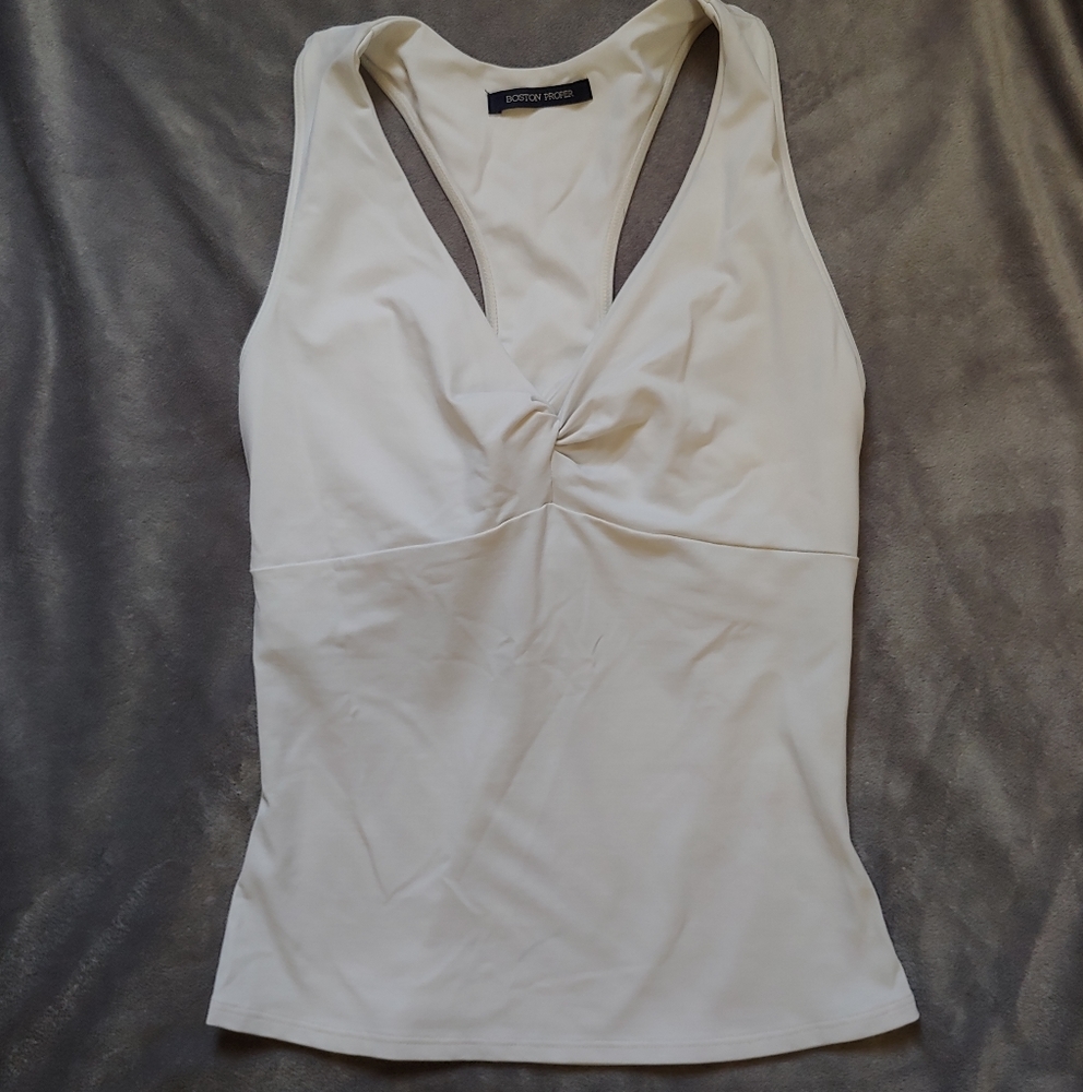 Boston Proper Knot front Tank Top